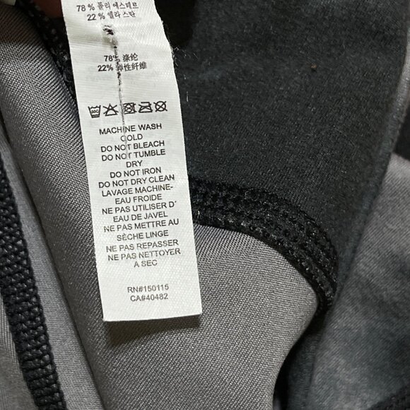 VARLEY Century Legging Mid Rise 26" Size L Black Grey Tie Dye - Picture 5 of 5